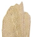 Decoratiune Leaf, Mauro Ferretti, 55x10x56 cm, fier, auriu