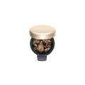 Cos de gunoi cu pedala, Brabantia, NewIcon Metallic Gold, 3 L, 23.5x16.8x26.4 cm, otel, auriu