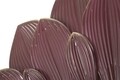 Oglinda decorativa, Glam Bordeaux, Mauro Ferretti, 100 cm, bordo