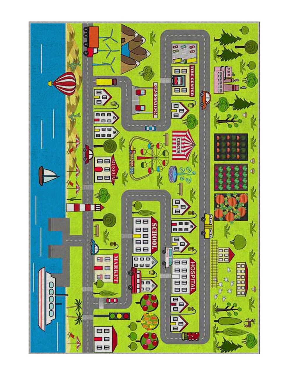 Covor (160 x 230), Cgkids7, 160x230 cm, Multicolor - view 4