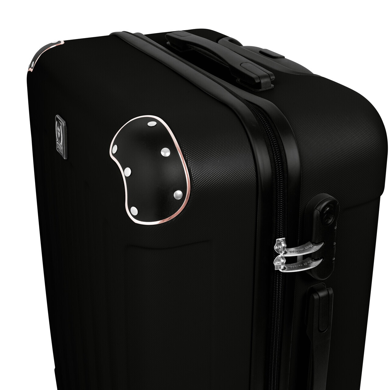 Set troler, 3 piese Swiss Hufeisen, 42 L / 65 L / 99 L, plastic, negru - view 16