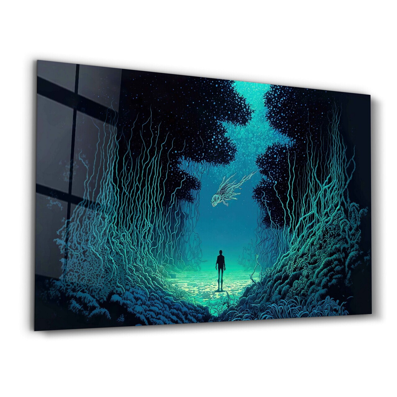 Tablou decorativ, SPR-1032, Dimensiuni: 46 x 72 cm, Multicolor — imaginea 5