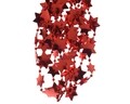 Ghirlanda decorativa Stars, Decoris, 270 cm, plastic, rosu