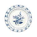 Serviciu de masa 18 piese Olimpia Blue Loire, Tognana, portelan, alb/albastru