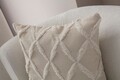 Husa de perna, Tuffet, 43x43 cm, Material: 100% POLIESTER, Crem