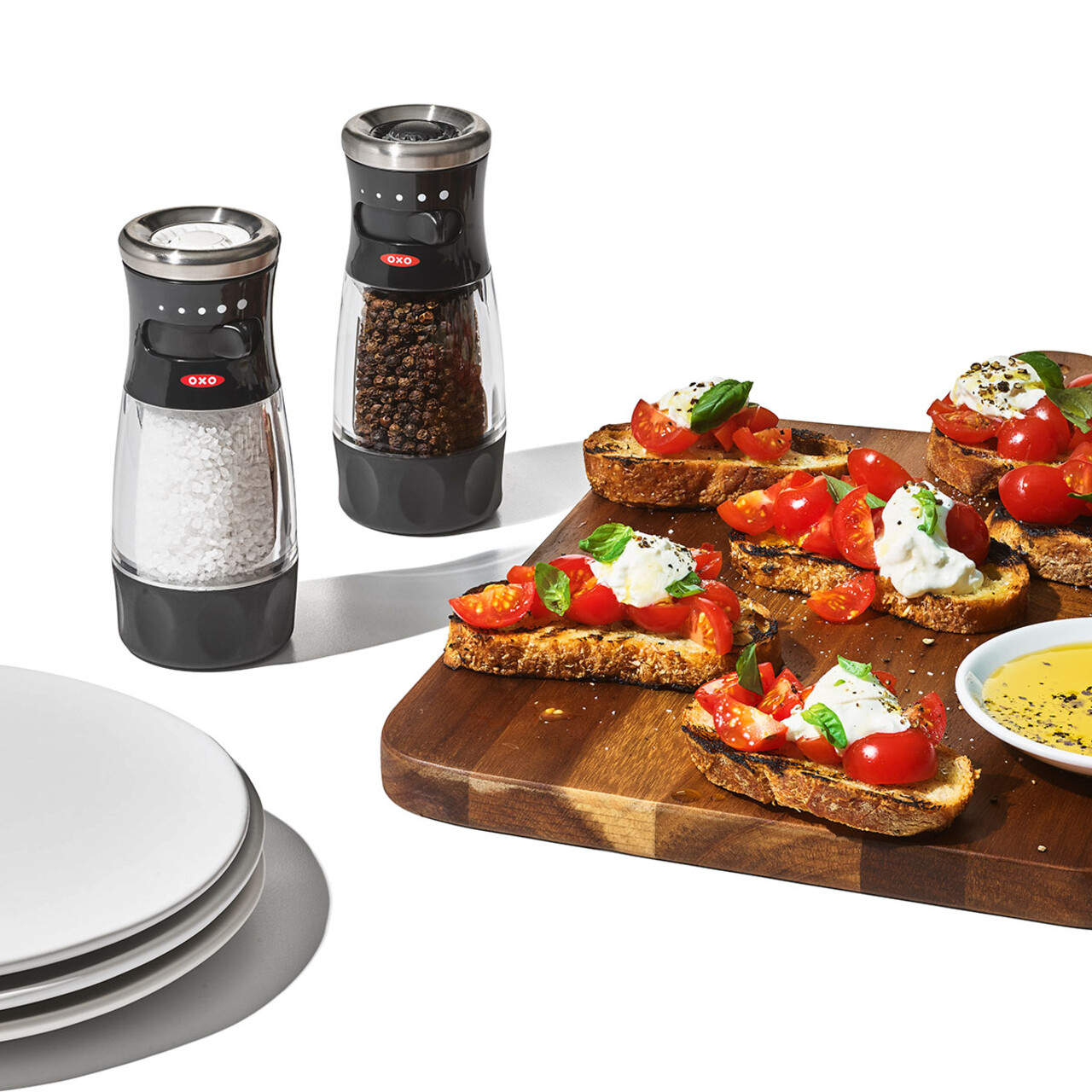 Rasnita pentru sare, 19,5 cm, acrilic, "SoftWorks" - OXO - imagine 7