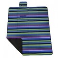 Patura pentru picnic fleece Stripe, Heinner, 150x180 cm, poliester, multicolor