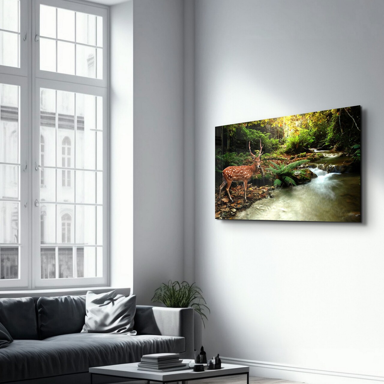 Tablou decorativ, CAM-3019, Dimensiuni: 46 x 72 cm, Multicolor - view 4