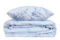 Lenjerie de pat pentru o persoana (FR), Elena - Blue, Pearl Home, Bumbac Ranforce