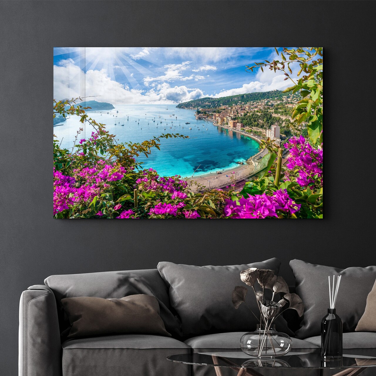 Tablou decorativ SPR-1491 Dimensiune: 35 x 55 cm Multicolor