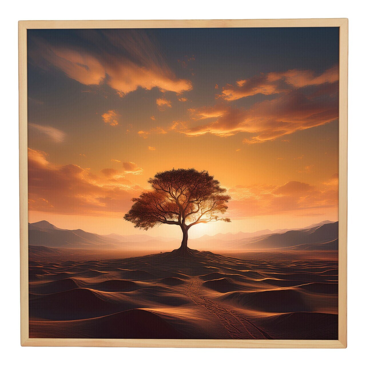 Tablou decorativ, Cc-K-Ah-1015, Canvas, Cadru: 100% LEMN (Grosime: 18 mm), Multicolor - view 2