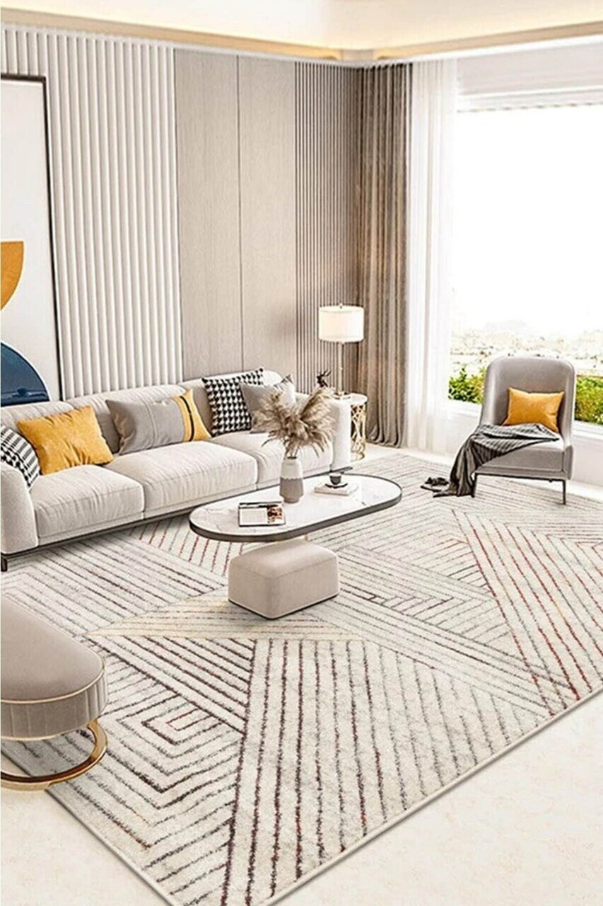 Covor, DC-0001161-02671, 120x300 cm, Poliester, Crem — imaginea 2