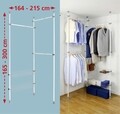 Suport pentru imbracaminte, Wenko Herkules Duo, inox/plastic/polipropilena