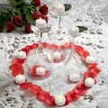 Set 12 lumanari LED tip pastile, Tealight Romandle, InnovaGoods, cu baterii, 70-75 h, Ø3.7 x 3.5 cm, alb