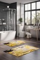 Set covorase de baie, Cartwright, CT-5041, Poliester, Multicolor