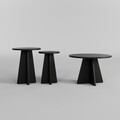 Set masute de cafea, Neostill, Mushroom 2, PAL, Negru