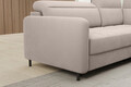 Coltar extensibil dreapta 3 locuri ELTAP, RT-18SO, Barea, 208x160x100 cm, lemn/poliester, bej