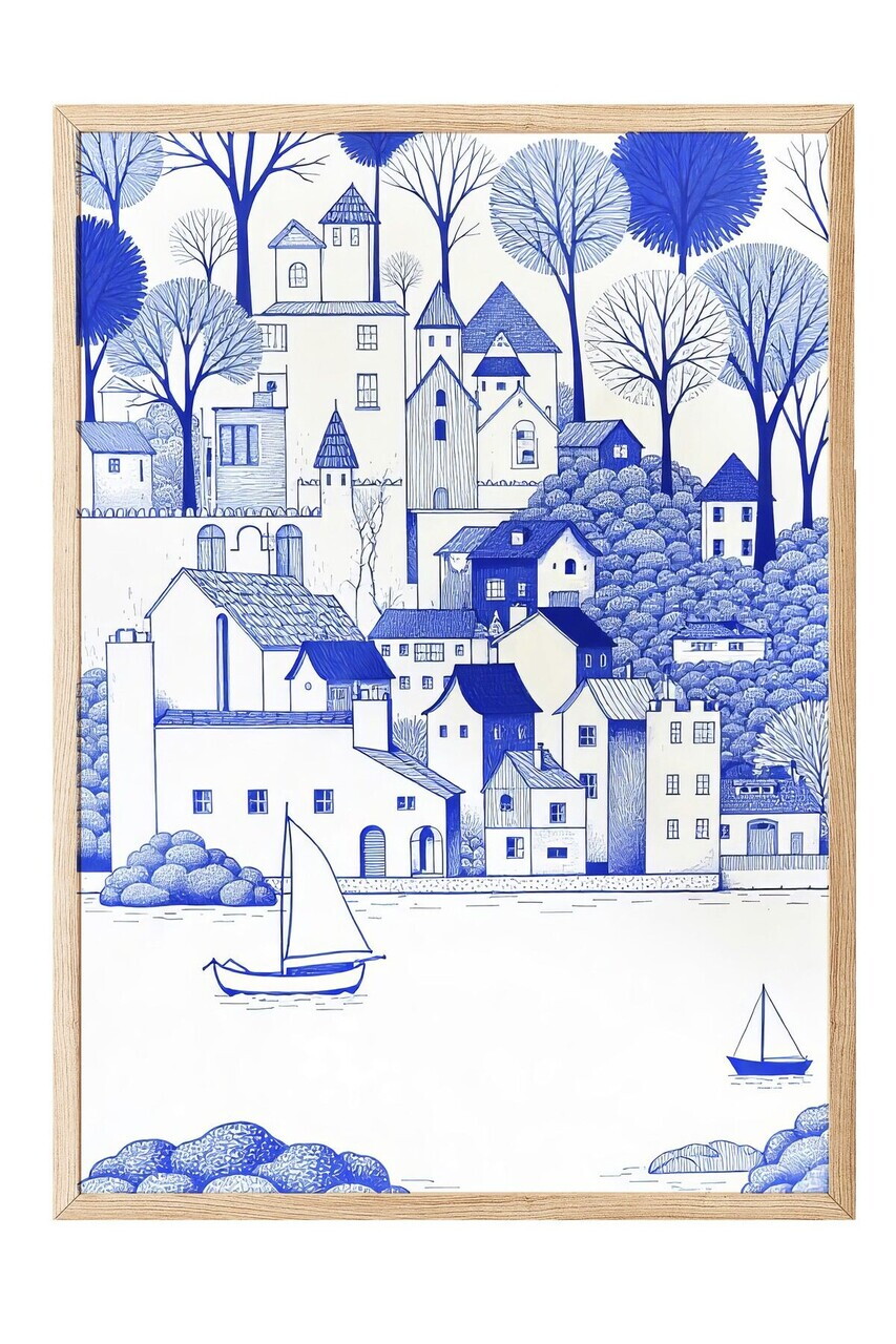 Tablou decorativ, 109724, Lemn masiv, Sticla PVC, Multicolor - view 2