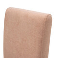 Scaun Ditta, Pakoworld, 45x58x96 cm, textil/lemn masiv de fag, roz vintage/maro