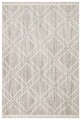 Covor, Czy 03, 80x300 cm, Poliester, Gri / Argintiu