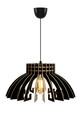 Lustra, FullHouse, 390FLH1534, MDF, Negru