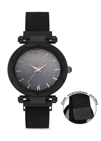 Ceas pentru dama APSV1-A5444, Aqua Di Polo, metal, negru