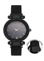 Ceas pentru dama APSV1-A5444, Aqua Di Polo, metal, negru