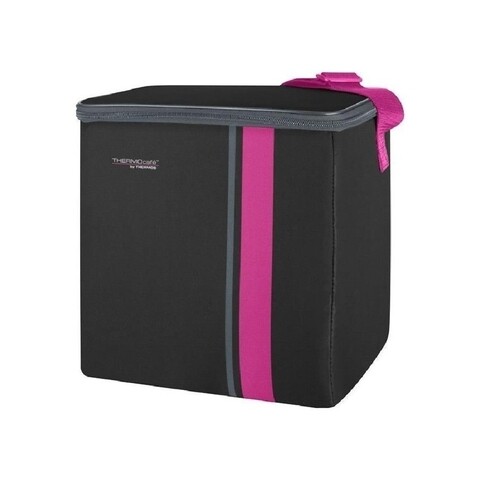 Geanta termoizolanta, Thermos, 16 L, poliester/polietilena, negru/roz