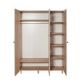 Dulap pentru haine, Vella, Lena 3 -978, 135x192x52 cm, PAL, Sonomo