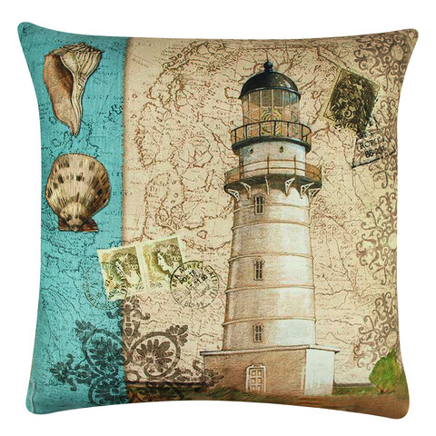 Perna, A12654, 43×43 cm, 50% bumbac / 50% poliester, Multicolor Gravel