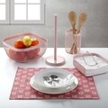 Suport pentru farfurie Daisy, Versa, 36 x 48 cm, poliester, roz