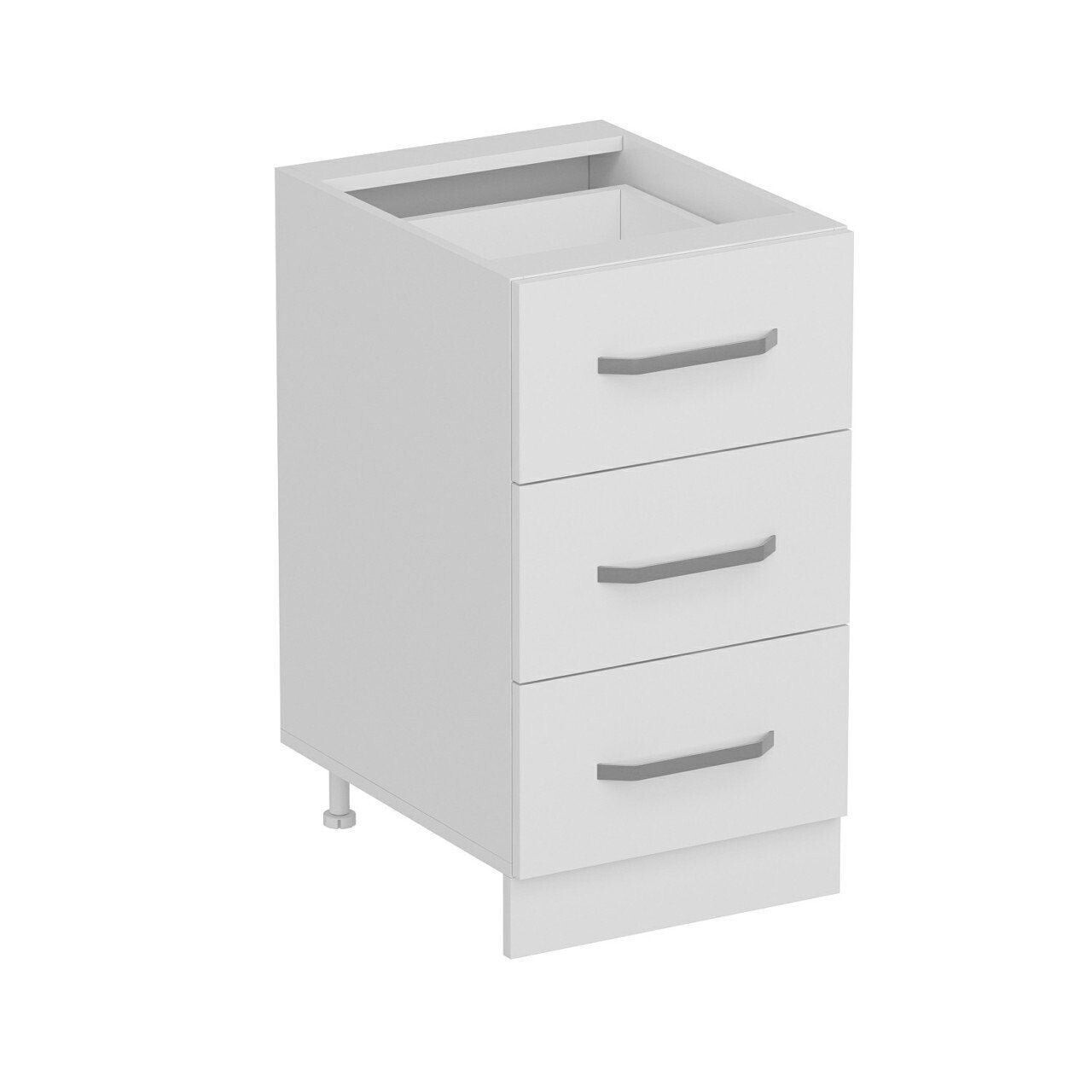Dulap pentru bucatarie, Hanah Home, Minar, 45x87x58 cm, Alb — imaginea 4