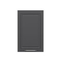 Dulap pentru bucatarie, Hanah Home, Minar, 45x72x37 cm, Alb / Antracit