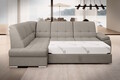 Coltar extensibil stanga 3 locuri ELTAP, LT-07PO, Sado, 272x192x95 cm, lemn/poliester, gri