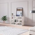 Comoda TV, Minima, Pero, 110 x 43 x 30 cm, pal melaminat, alb