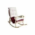 Balansoar, Atelier del Sofa, 352DWL1104, Roșu Claret / Crem