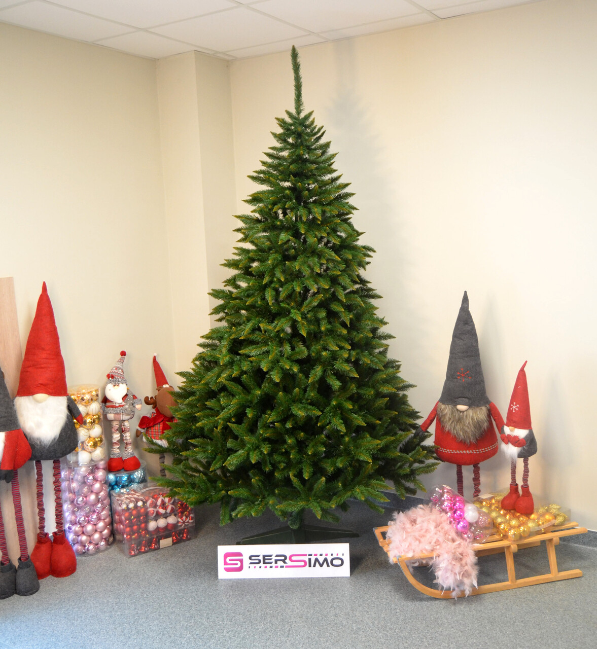 Brad artificial Christmas Deluxe by Sersimo, Himalaya, 240cm — imaginea 12