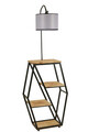 Lampadar, Luin, 534LUN4143, Metal, Gri deschis
