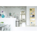 Cos de gunoi, Brabantia, Matt Steel, 60 L, 40x40x81 cm, otel, argintiu