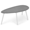 Masuta cafea pentru exterior, Mayor, 117 x 59 x 43 cm, gri