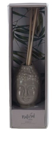 Difuzor cu parfum Buddha, 100 ml, ceramica, taupe