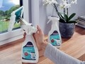 Spray de curatare 2 in 1 pentru ferestre Window Cleaner, Leifheit, plastic/microfibra