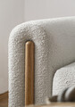 Canapea extensibila 3 locuri, ELTAP, SO-ARC-OA-03JAF, Arcadova, 244x97x97 cm, lemn/poliester, gri/stejar