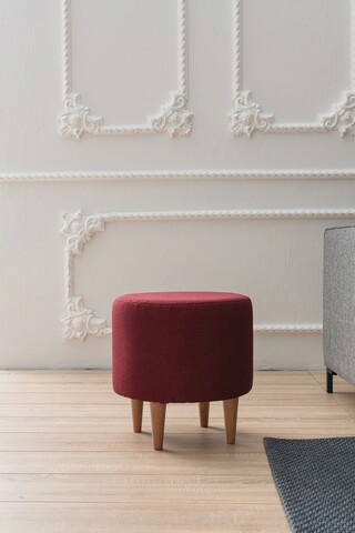 Bancheta, balcab home, 825blc1277, lemn de fag / mdf, rosu claret