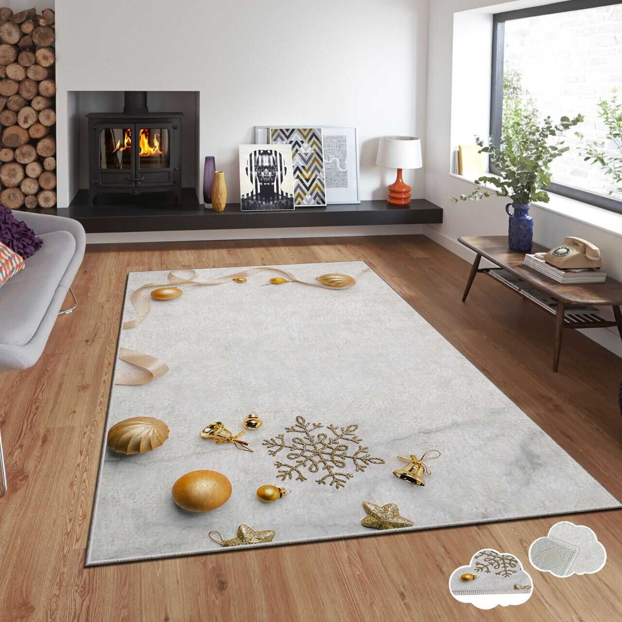 Covor Asr 120x180 cm Poliester Multicolor