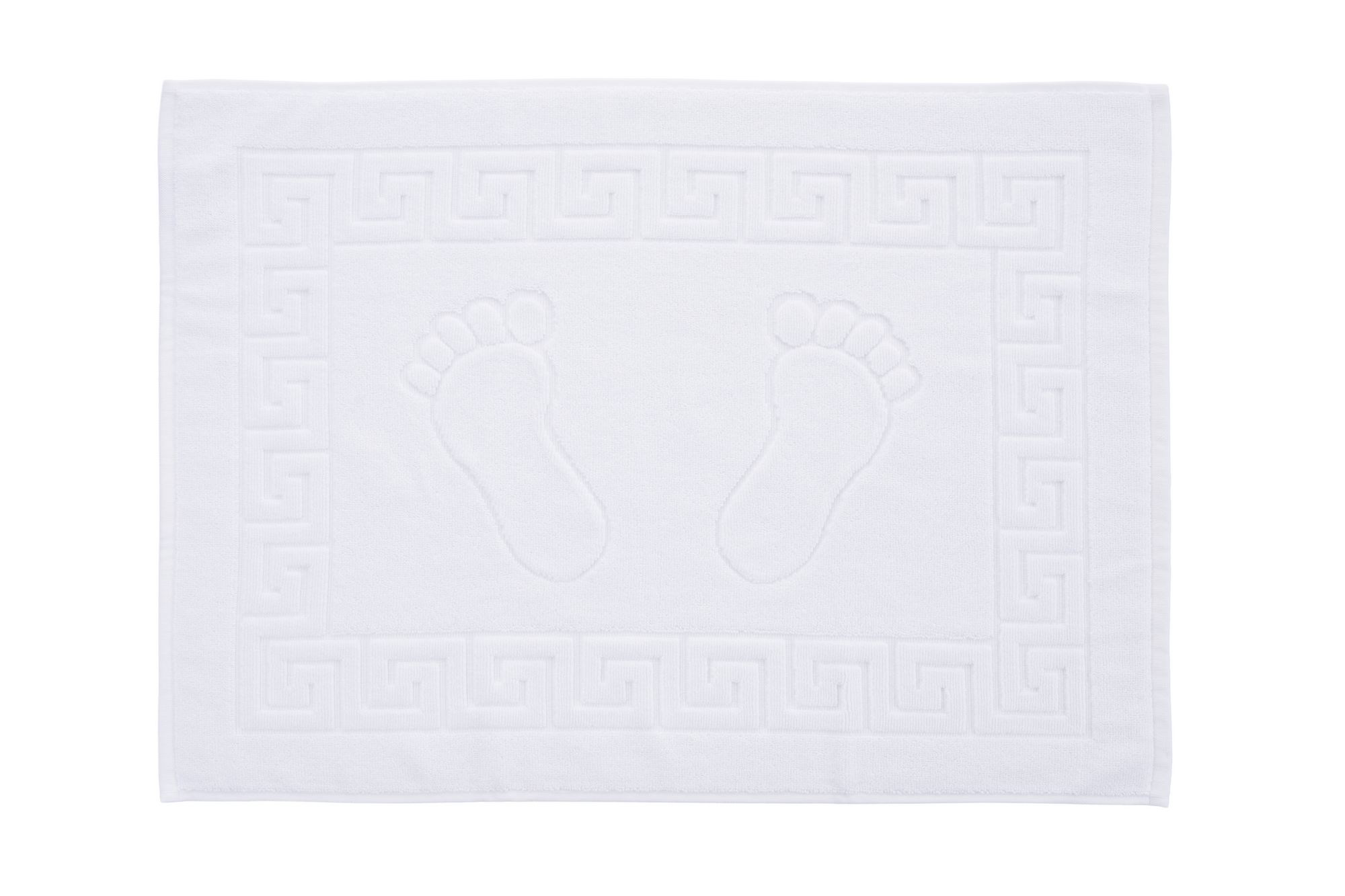 Set covorase de baie 2 piese, L'essentiel Maison, Scopa, Alb