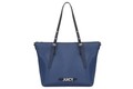 Geanta Juicy Couture 349, 45x25x30 cm, piele ecologica, albastru inchis