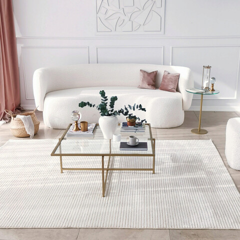 Masuta de cafea, Neostill, Sun S411, 85x35x85 cm, Auriu mezoni.ro