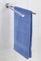 Suport pentru prosoape Basic, Wenko, 8x42x5.5 cm, inox, argintiu