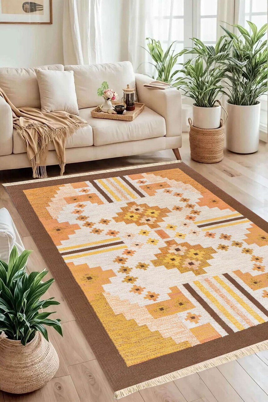 Covor 195 120x180 cm Bumbac Multicolor